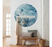 Komar Papier peint intissé 125 x 125 cm Disney Dot Ocean Twist Sticker mural