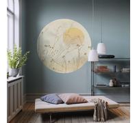 Komar Papier peint intissé 125 x 125 cm Disney Dot Roseau Sticker mural