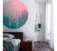 Komar Papier peint intissé 125 x 125 cm Star Wars Dot A-Wing Sticker mural