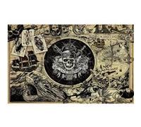 KOMAR Papier Peint intissé panoramique Pirate des Carïbes 5 fond sépia Disney 400X250CM Multicolors G
