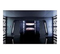 KOMAR Papier Peint intissé panoramique Rogue One : A Star Wars Story L'Etoile de la mort - Star Wars vaisseau vue sur planetes 400X250CM Multicolors G