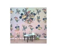 Komar Papier Peint Photo Disney Mickey Fab5 280 x 300 cm Intissé Minnie Dingo Donald Pluto