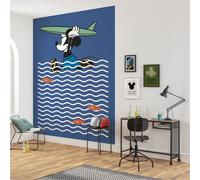 Komar Papier Peint Photo Disney Mickey surfer 280 x 200 cm Intissé Vacances