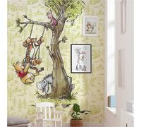 Komar Papier Peint Photo Disney Winnie 280 x 200 cm Intissé Porcinet Tigrou