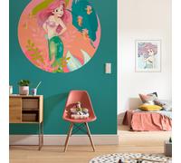 Komar Papier Peint Photo Intissé Disney Arielle Hippocampe 125 x 125 cm