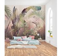 Komar Papier peint photo non tissé Motif forêt tropicale Mist Dimensions 350 x 250 cm Largeur 50 cm Papier peint pour chambre de mouton, salon