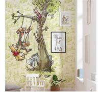 Komar Papier Peint Photo numérique Disney Disney Winnie Ourson 280 x 200 cm Intissé Porcinet Tigrou