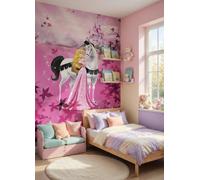 Komar Papier Peinture Photo Princesse Disney Murale Sleeping Beauty Rouge