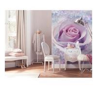 KOMAR Photo murale - 184 x 248 cm - panoramique intissé - Delicate Rose Multicolors G