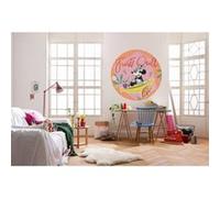 KOMAR Photo murale ronde auto-adhésive Minnie Chill diam. 125 cm Multicolors G
