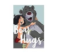 Komar Poster d'Art, 30cm x 40cm, Calin d'Ours