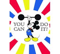 Komar Poster d'art, 30cm x 40cm, Mickey Mouse Do It