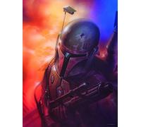 Komar Poster d'Art, 30cm x 40cm, Star Wars Classique Mandalorian