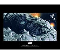 Komar Poster d'Art, 40cm x 30cm, Star Wars Classique RMQ Asteroid
