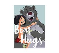 Komar Poster d'Art, 40cm x 50cm, Calin d'Ours