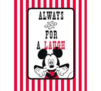 Komar Poster d'Art, 40cm x 50cm, Mickey Mouse Rire