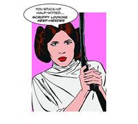 Poster d'Art, 40cm x 50cm, Star Wars Classique Comic Citer Leia