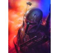 Komar Poster d'Art, 40cm x 50cm, Star Wars Classique Mandalorian