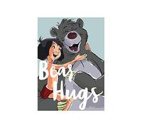 Komar Poster d'Art, 50cm x 70cm, Calin d'Ours