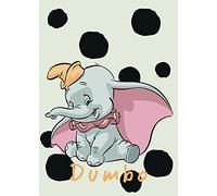 Komar Poster d'art, 50cm x 70cm, Dumbo Dots