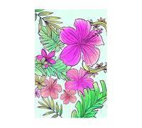 Komar Poster d'Art, 50cm x 70cm, Fleurs d'Ariel