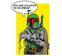 Komar Poster d'Art, 50cm x 70cm, Star Wars Classique Comic Citer Boba_Fett