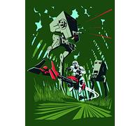 Komar Poster d'art, 50cm x 70cm, Star Wars Classique Vector Endor