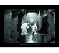Komar Poster d'Art, 70cm x 50cm, Star Wars Classique Leia R2D2 Citer
