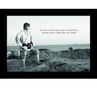 Komar Poster d'Art, 70cm x 50cm, Star Wars Classique Luke Citer