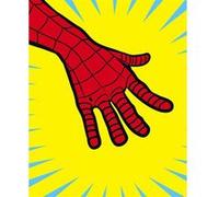 KOMAR Poster d'Art - La Main De Spider Man - 30 x 40 cm Multicolors G