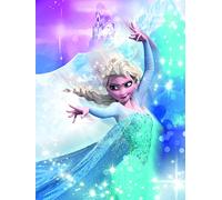 Komar Poster d'art Mural, 30cm x 40cm, Frozen 2 Elsa Action