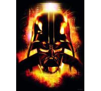 Komar Poster d'Art Mural, 30cm x 40cm, Star Wars Classique Vader Head