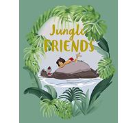 Komar Poster d'art Mural, 40cm x 50cm, Amis du Livre de La Jungle