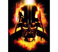 Komar Poster d'Art Mural, 40cm x 50cm, Star Wars Classique Vader Head