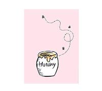 Komar Poster d'art Mural, 40cm x 50cm, Winnie Pooh Hunny Pot