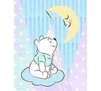 Komar Poster d'Art Mural, 40cm x 50cm, Winnie Pooh Moon