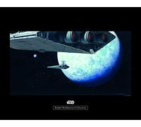 Komar Poster d'art Mural, 50cm x 40cm, Star Wars Classique RMQ Hoth Orbit