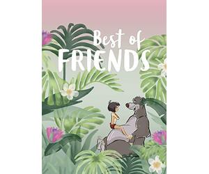 Komar Poster d'art Mural, 50cm x 70cm, Jungle Book Best of Friends