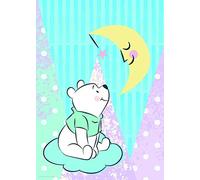 Komar Poster d'Art Mural, 50cm x 70cm, Winnie Pooh Moon