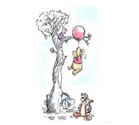 Komar Poster d'Art Mural, 50cm x 70cm, Winnie Pooh Tiens Bon