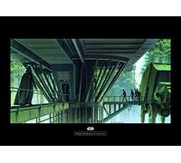Komar Poster d'Art Mural, 70cm x 50cm, Star Wars Classique RMQ Endor Dock