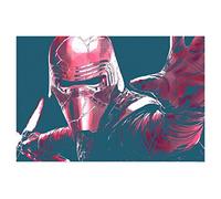 Komar Poster d'art Mural, 70cm x 50cm, Star Wars Fait Face à Kylo