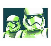 Komar Poster d'art Mural, 70cm x 50cm, Star Wars Fait Face à Stormtrooper