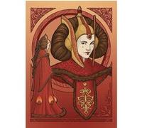 KOMAR Poster d'Art - Star Wars - Queen Padmé Amidala - 30 x 40 cm Multicolors G