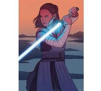 KOMAR Poster d'Art - Star Wars - Rey Skywalker - 30 x 40 cm Multicolors G