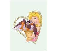 KOMAR Poster Disney La belle au bois dormant - Portrait d'Aurore 30 cm x 40 cm Multicolors G