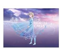 KOMAR Poster Disney La Reine des Neiges 2 - Elsa l'appel du nord 50 cm x 40 cm Multicolors G