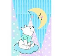 KOMAR Poster Disney Winnie l'ourson - Winnie regarde la lune 40 cm x 50 cm Multicolors G