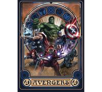 Komar - Poster Géant Intissé Avengers Ornament - 200 X 280 Cm