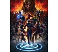 Komar - Poster Géant Intissé Avengers Vs Thanos - 200 X 280 Cm
